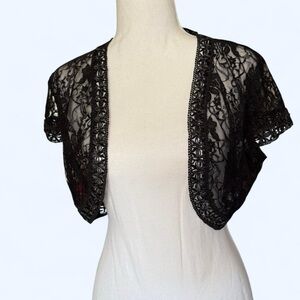 ✨ Lace Sheer Bolero Shrug ✨🖤